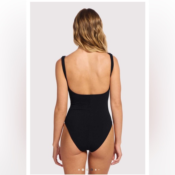 NWT nuuds Black Women Swim One Piece - Picture 2 of 9